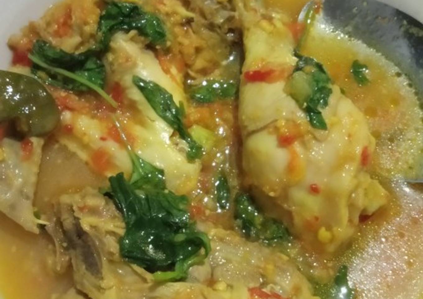 Cara Gampang Membuat Ayam rica rica kemangi #recook yang Enak