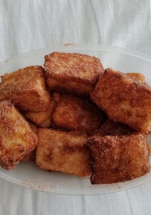 Una foto de Leche frita