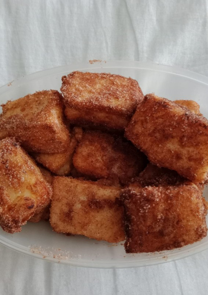Una foto de Leche frita