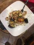 Stir-fried eggplant and tofu