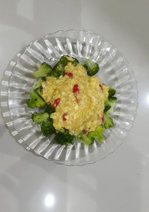 Foto resep Brokoli Siram Telur