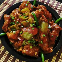 A picture of Chilli Chicken.