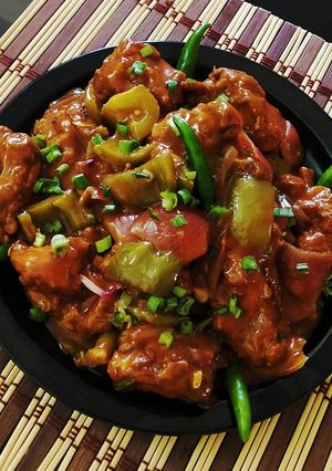 A picture of Chilli Chicken.