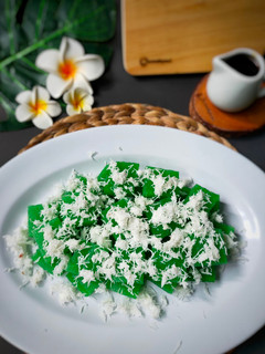 Foto resep 418. Kicak Singkong Pandan