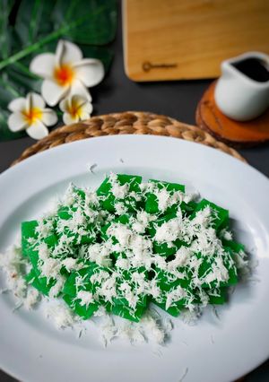 Foto resep 418. Kicak Singkong Pandan