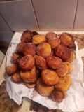 Buñuelos de kabutia y canela