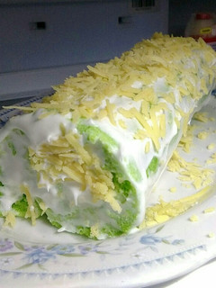 Foto resep Steamed Roll Cake Pandan