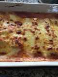 Canelones rellenos de ricotta y espinaca