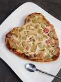 Clafoutis de rhubarbe au whisky