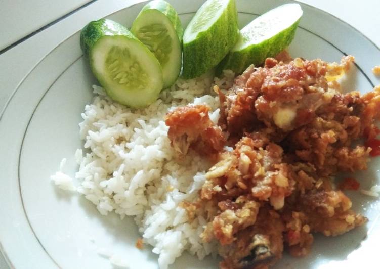 Ayam geprek ala2