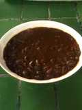 Ayocotes adobados