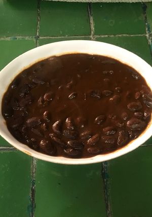 Una foto de Ayocotes adobados