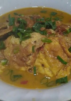 Foto resep Omlet kuah santan