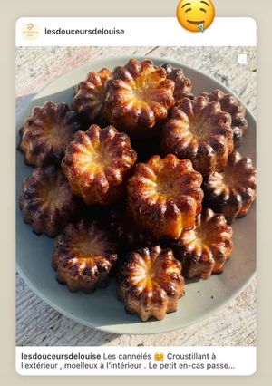 Une photo de Les cannelés