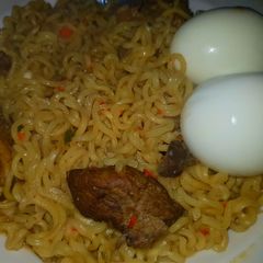 A picture of Indomie *Noodles* contest.