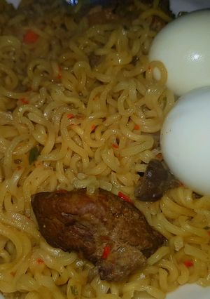 A picture of Indomie *Noodles* contest.