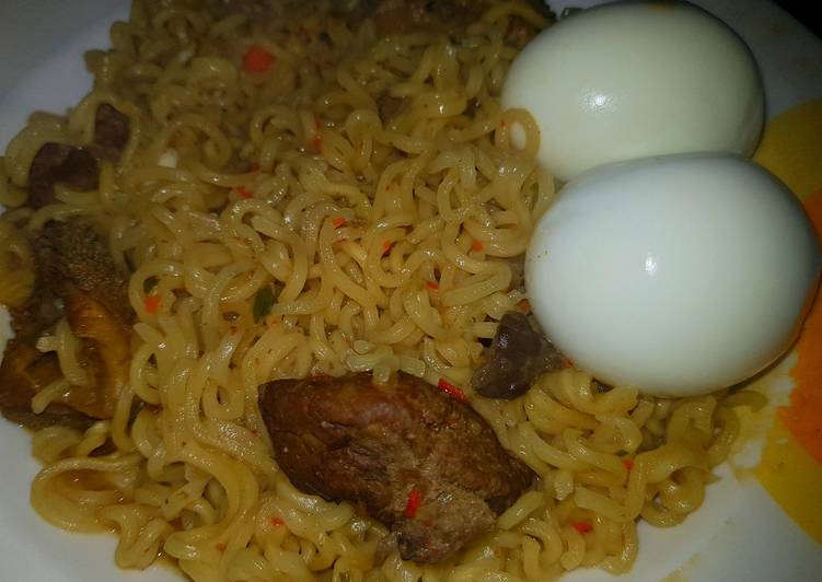 Recipe of Yummy Indomie Noodles contest