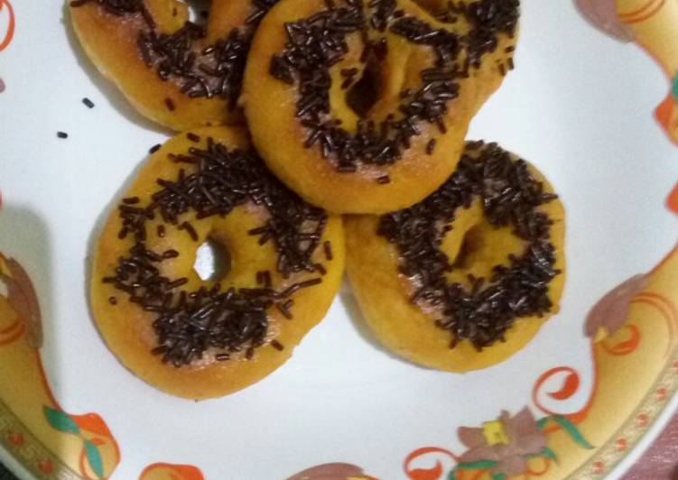 Donat labu😊 (tanpa telur)