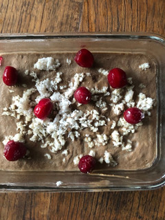 A picture of Raw chocolate-coconut ice cream.