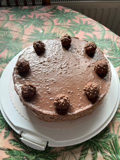 Ferrero Rocher torta recept fotója