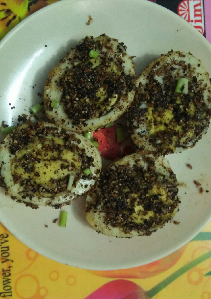 முட்டை மிளகு வறுவல்(Egg pepper Fry) செய்முறை முக்கிய புகைப்படம்