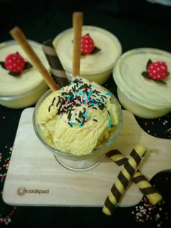 Foto resep Es cream mangga