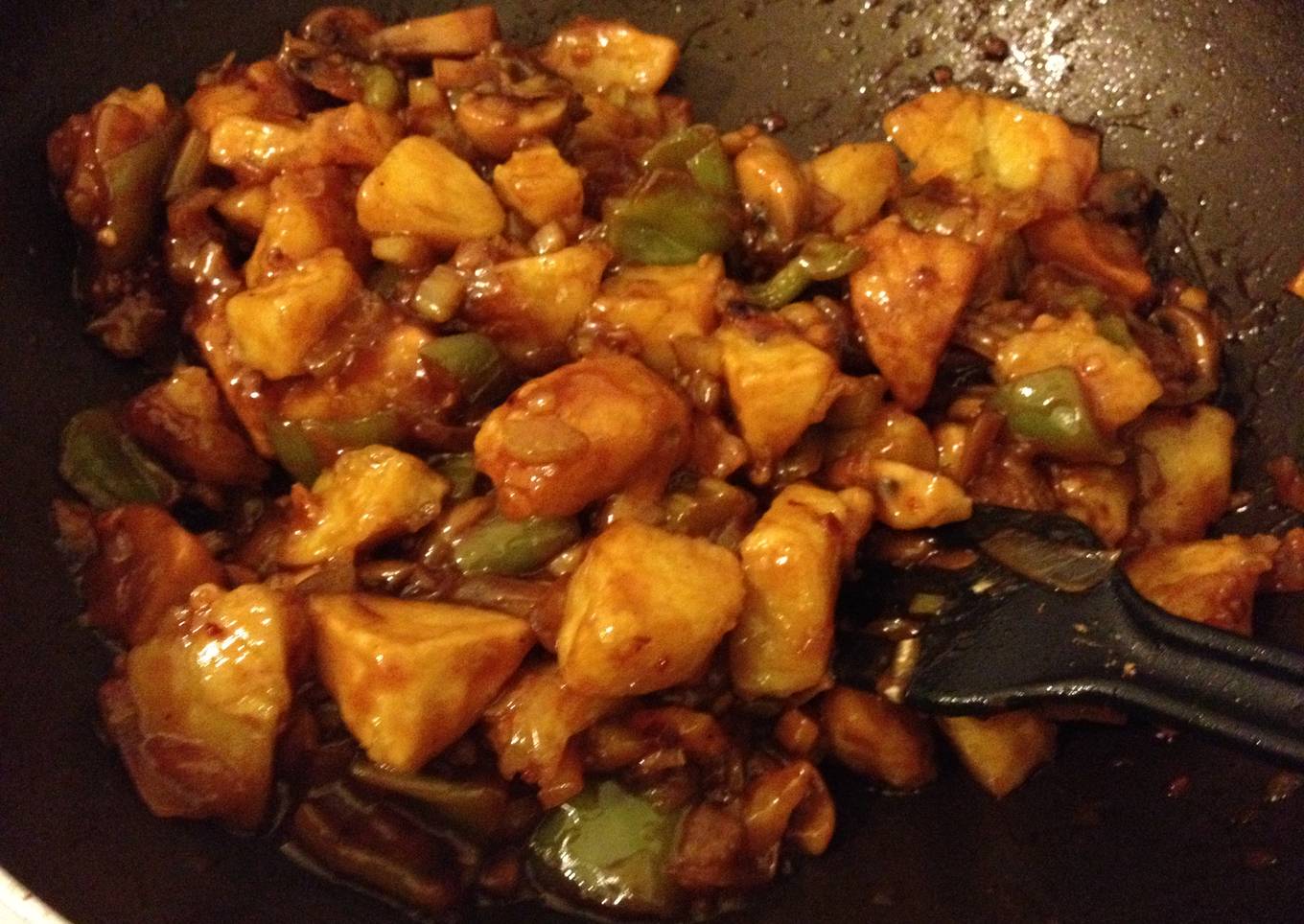 Chinese Stir-Fried Potato