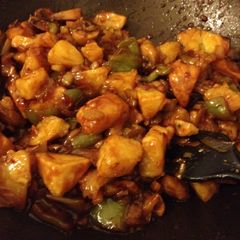 A picture of Chinese Stir-Fried Potato.