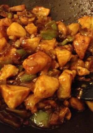 A picture of Chinese Stir-Fried Potato.