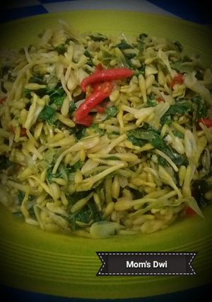 Foto resep Tumis bunga,daun pepaya dan daun kelor