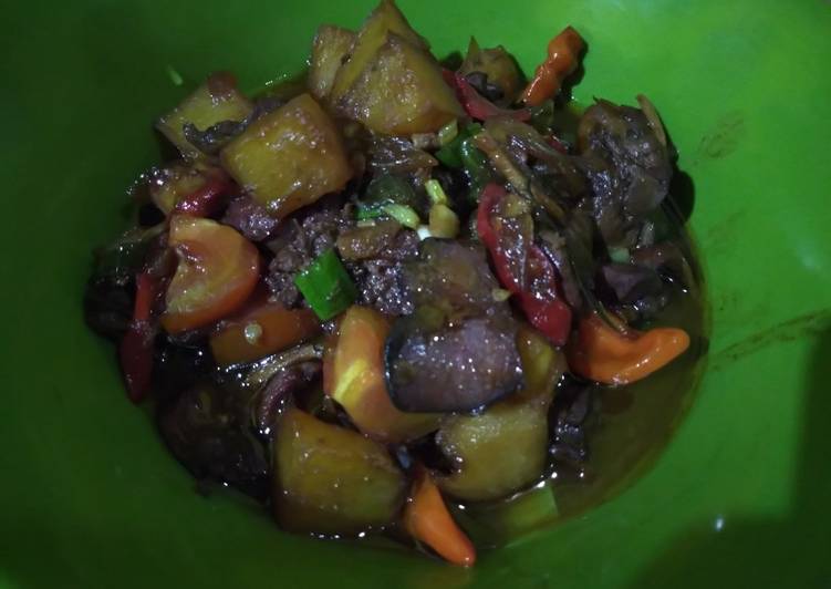 Resep Ati Ayam Bumbu Kecap Lezat