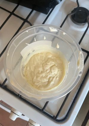 Una foto de Mayonesa Casera