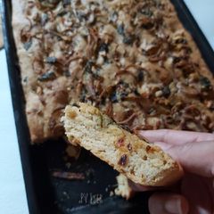 A picture of Whole Wheat Focaccia Bread.