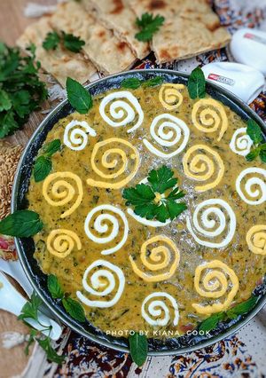 عکسی از دستور ❤️آش گندم🌾😍
