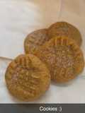 3 ingredient peanut butter cookies