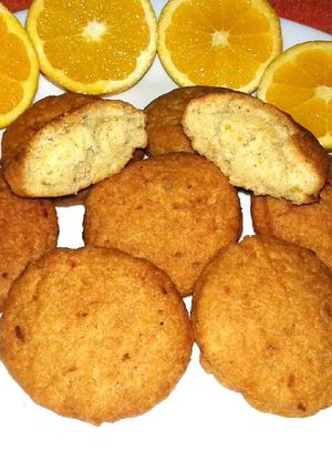A picture of Orange cardamon bis-mandazi.