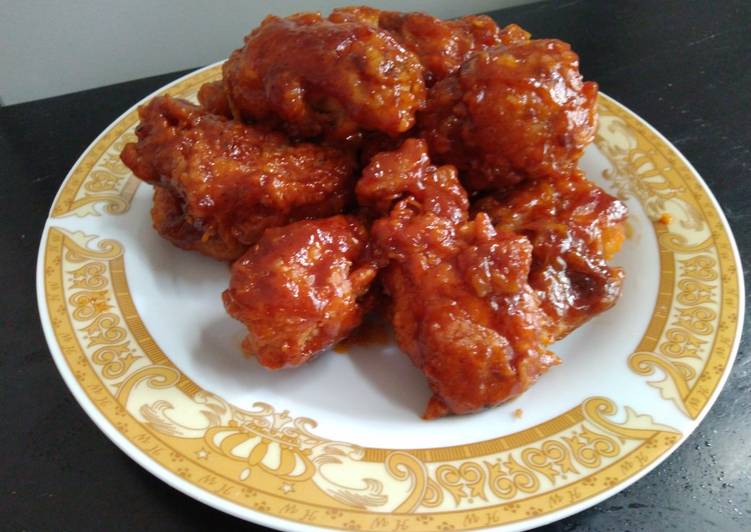 Spicy chicken wing