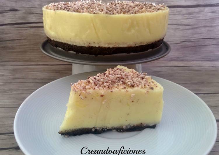 Tarta fría de limón