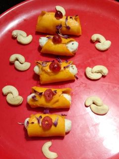 मॅंगो रोल (Mango Roll Recipe In Marathi) रेसिपी चे मुख्य फोटो