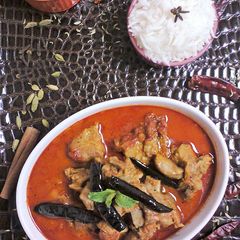 A picture of Marzwangan Korma.