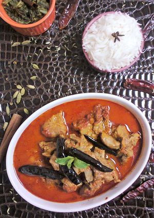 A picture of Marzwangan Korma.