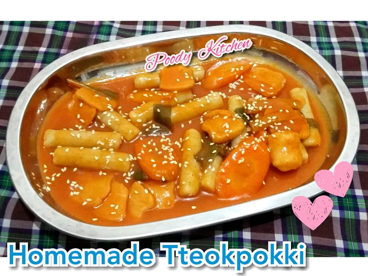 Bagaimana Menyiapkan Homemade Tteokpokki (Kue Beras Pedas Korea) Anti Gagal
