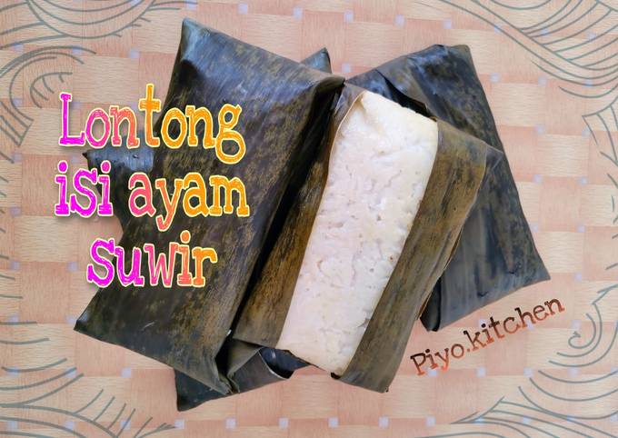 Lontong ayam suwir