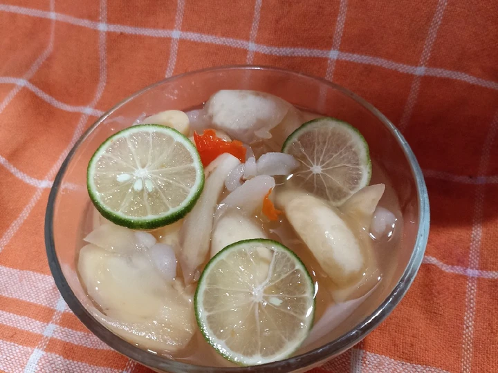 Easy Steps to Prepare Recipes Asinan buah salak &amp;amp; rambutan the Perfect Make You Drink.