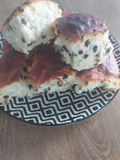 Une photo de Brioche aux pepites de chocolats