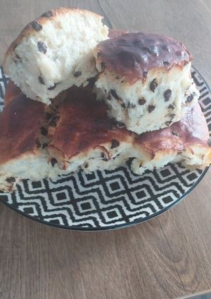 Une photo de Brioche aux pepites de chocolats