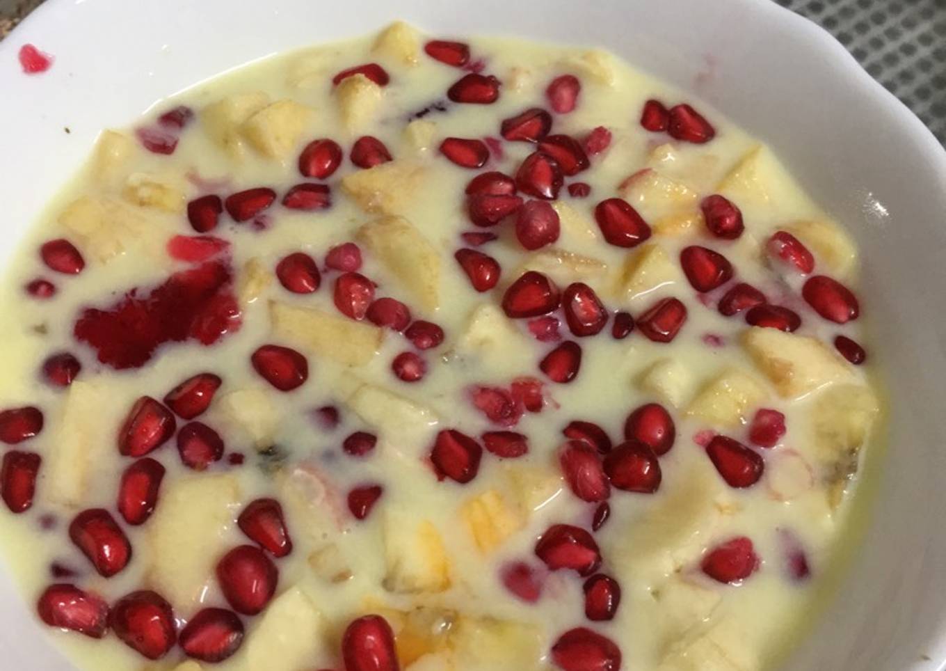 #janmastmi mix fruit custard