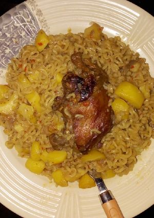 A picture of Indomie.
