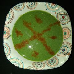 A picture of Bathue ka raita.