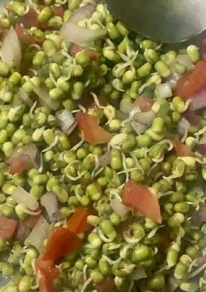 A picture of Sprouts bhel.